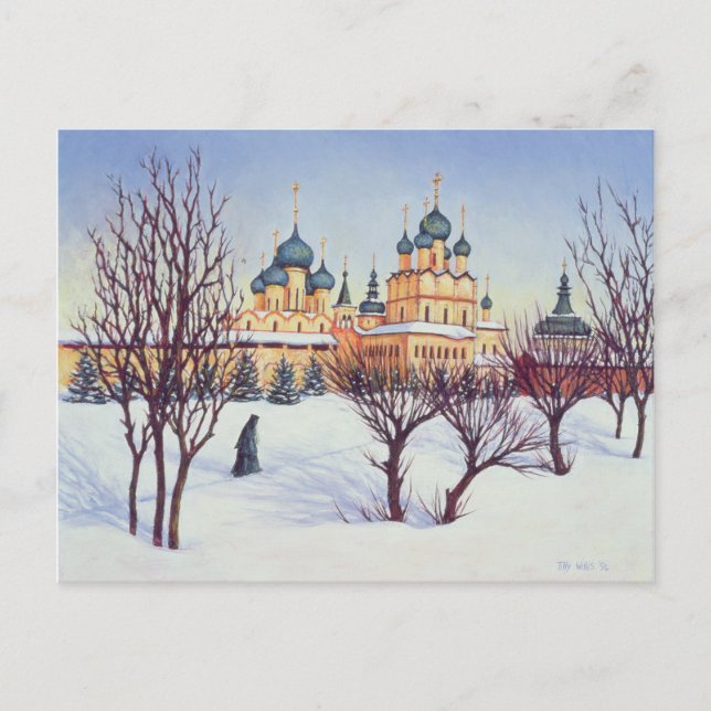 Postal Invierno ruso 2004 (Anverso)