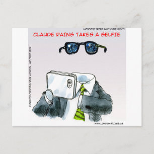 Postal Invisible Selfie Funny