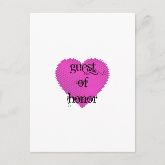 Postal Invitado de honor (Anverso)