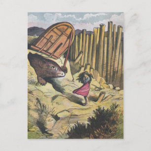 Postal "Invitado del Sr. Mole"