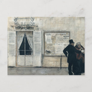 Postal Invitados en espera de la ceremonia del Boda