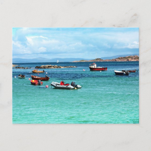Postal Iona, isla escocesa (Anverso)