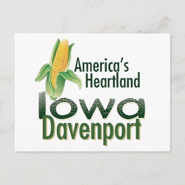 POSTAL IOWA (Anverso)