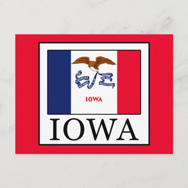 Postal Iowa (Anverso)