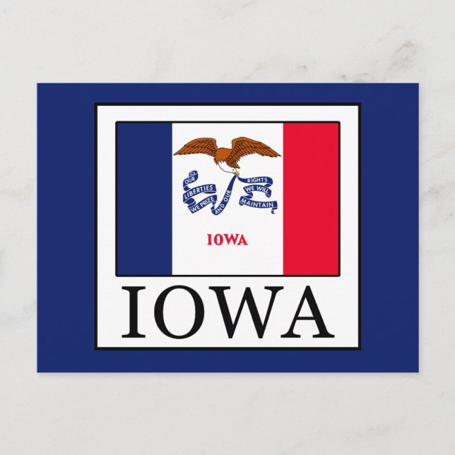Postal Iowa (Anverso)