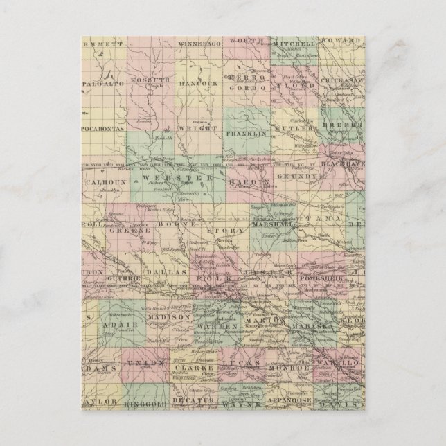 Postal Iowa 2 (Anverso)