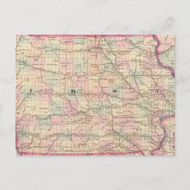 Postal Iowa 3 (Anverso)