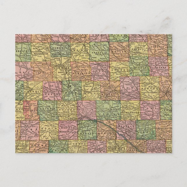 Postal Iowa 8 (Anverso)