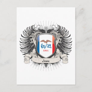 Postal Iowa Escudo