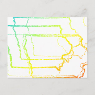 Postal iowa fade blur
