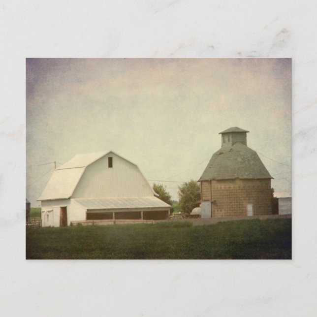 Postal Iowa Farming (Anverso)
