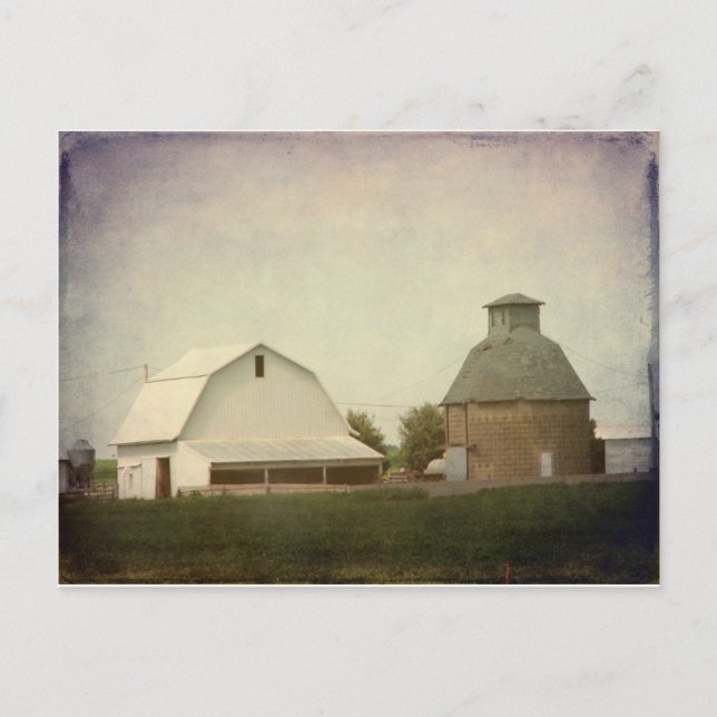 Postal Iowa Farming (Anverso)
