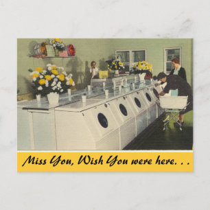 Postal Iowa, Laundomat, Clinton