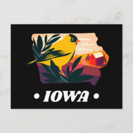 Postal Iowa Postcard