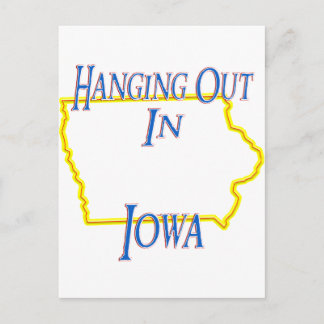Postal Iowa - Salir a colgar
