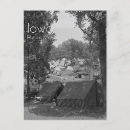 Postal Iowa State Fair Tent City 1939