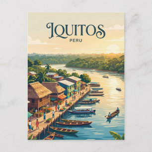 Postal Iquitos, Perú Perú
