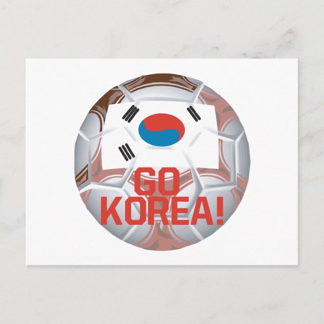 Postal Ir a Corea (Anverso)