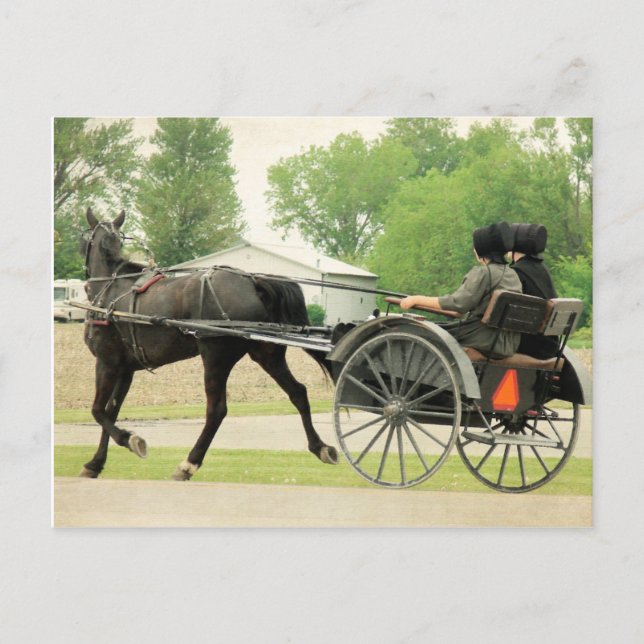 Postal Ir a la ciudad (Anverso)