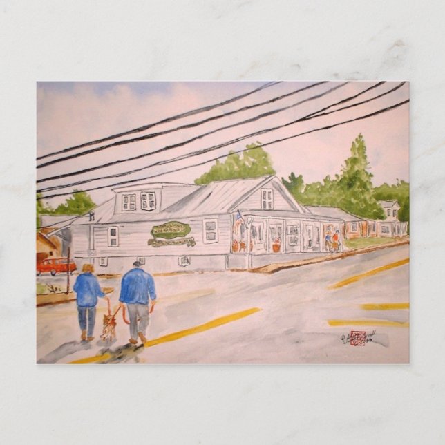 Postal Ir a la Sra. Wards Merchantile (Anverso)