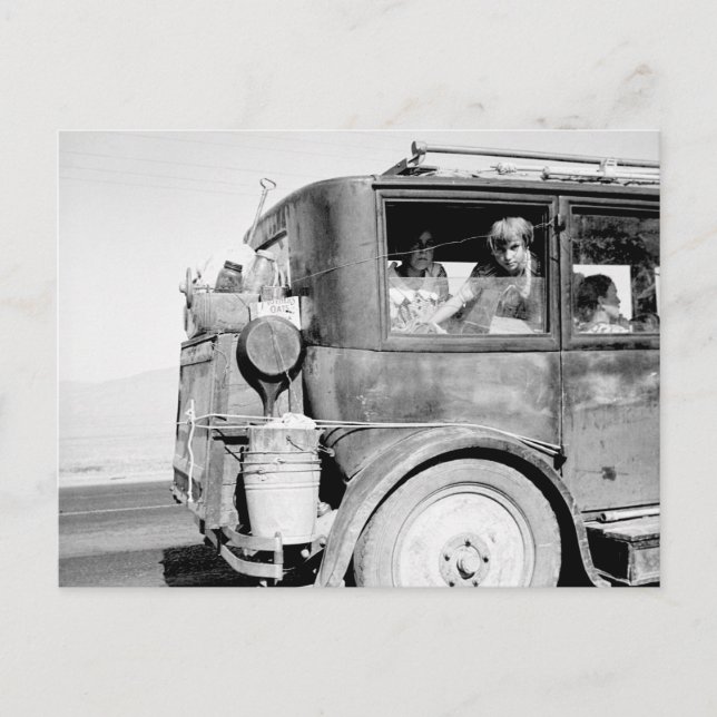 Postal Ir a West Young Family, 1936 (Anverso)