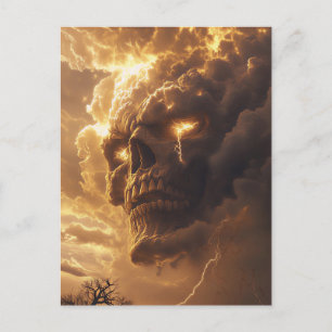Postal Ira de la Calavera de la Tormenta
