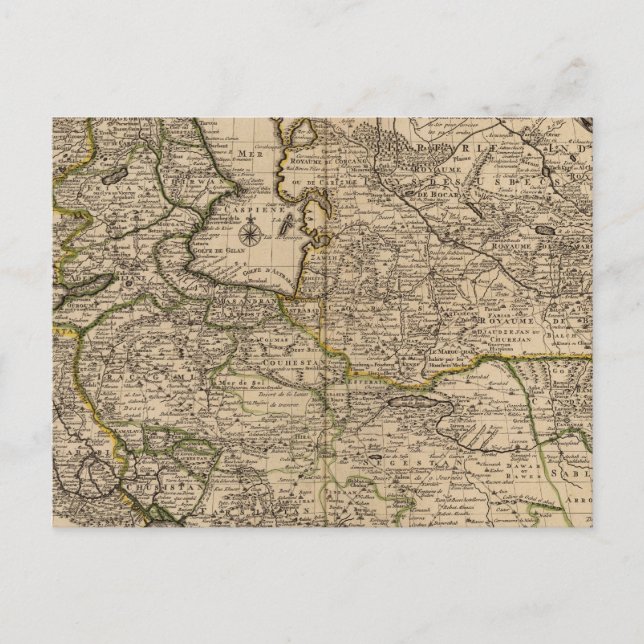 Postal Irán y Asia (Anverso)