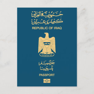 Postal Iraq passport