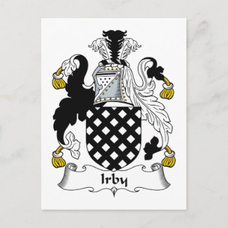Postal Irby Family Crest