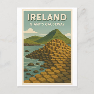 Postal Ireland - Giant's Causeway Postcard