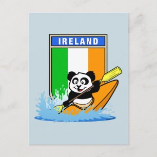 Postal Ireland Kayaking Panda