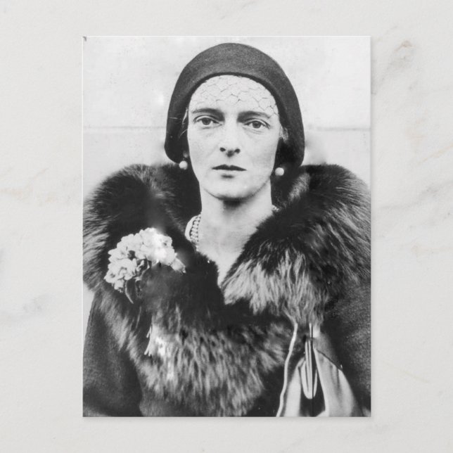 Postal Irina Youssoupoff, princesa de Rusia - Romanov (Anverso)