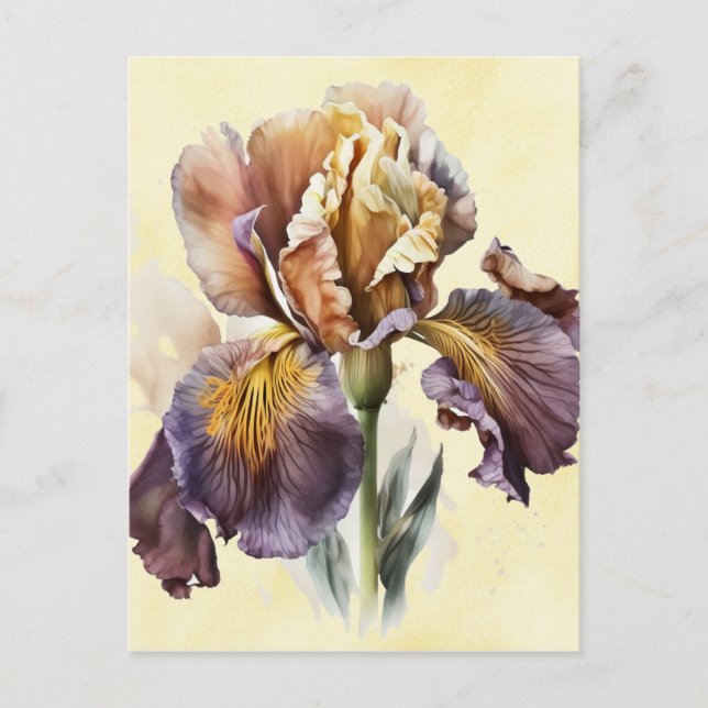 Postal Iris (Anverso)