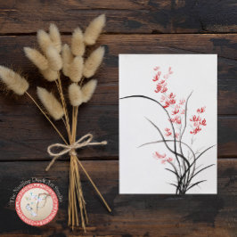 Postal Iris chino tradicional - uno