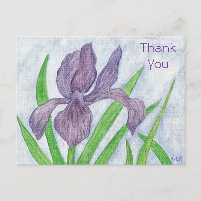 Postal Iris Gracias Postcard (Anverso)
