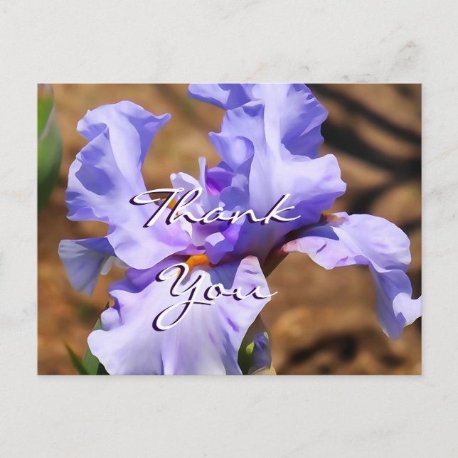 Postal Iris Postcard - personalizar en cualquier ocasión (Anverso)