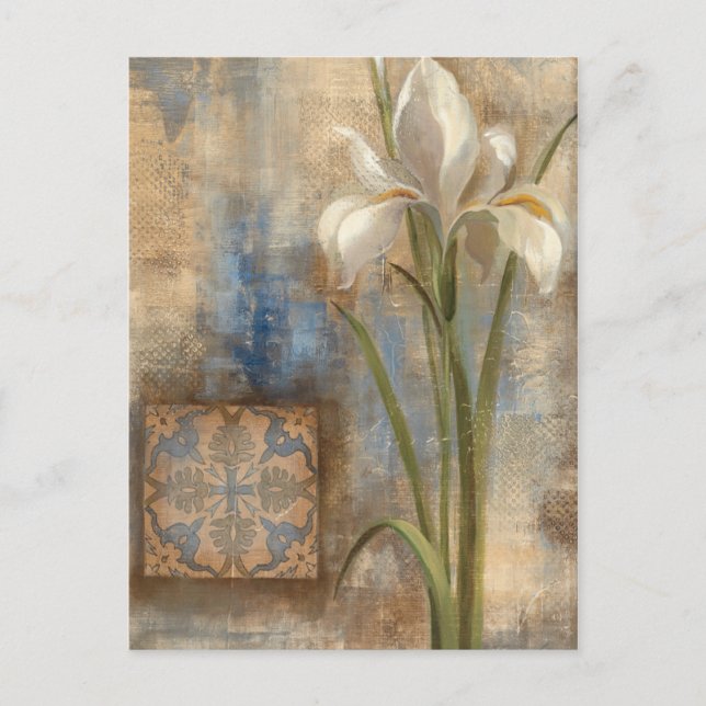 Postal Iris y Tile (Anverso)