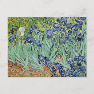 Postal Irises de Van Gogh