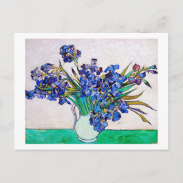 Postal Irises de Vincent Van Gogh