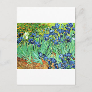 Postal Irises ~ Monet