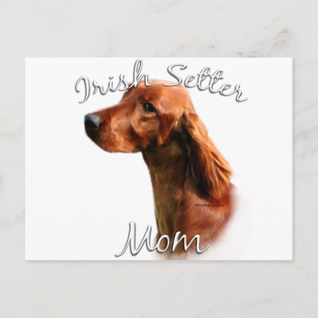 Postal Irish Setter Mom 2 (Anverso)