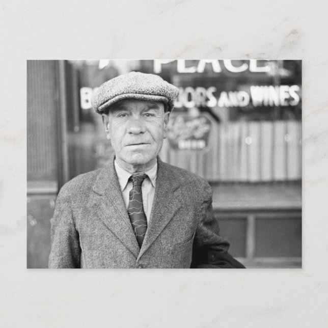 Postal Irishman en Omaha, años 30 (Anverso)