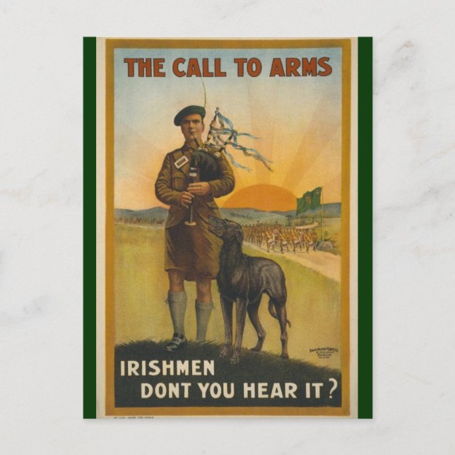 Postal Irishmen: ¿No lo oyes? (Anverso)