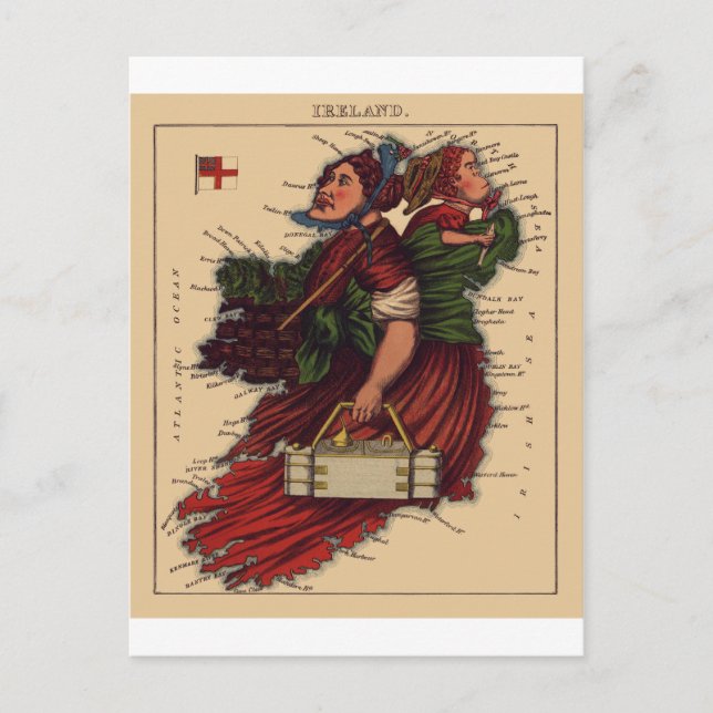 Postal Irlanda (Anverso)