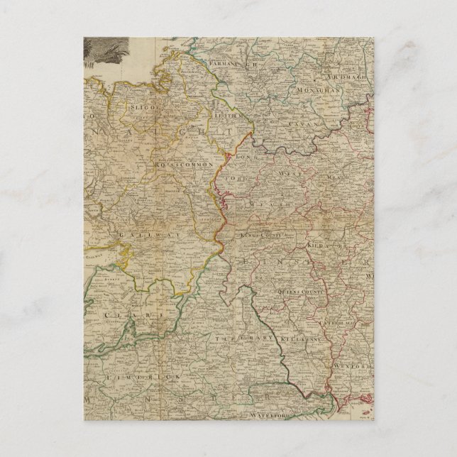 Postal Irlanda compuesta (Anverso)