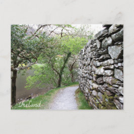 Postal Irlanda, County Cork, Stone Wall, Fotografía,
