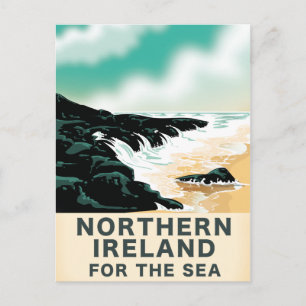 Postal Irlanda del Norte para el mar