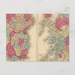 Postal Irlanda Escocia