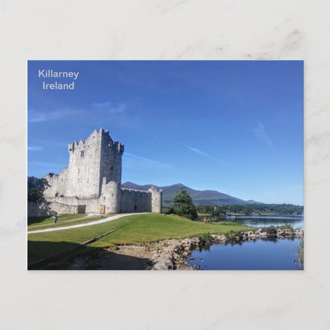 Postal Irlanda, Ross Castle, Killarney, Co. Kerry (Anverso)
