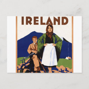 Postal Irlanda Tierra de la eterna cosecha juvenil